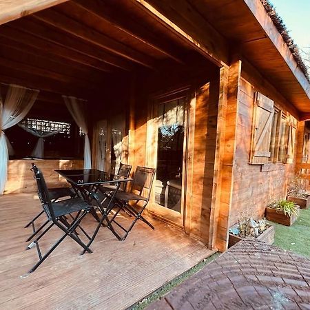 Chalet Bois Jacuzzi Bessan エクステリア 写真